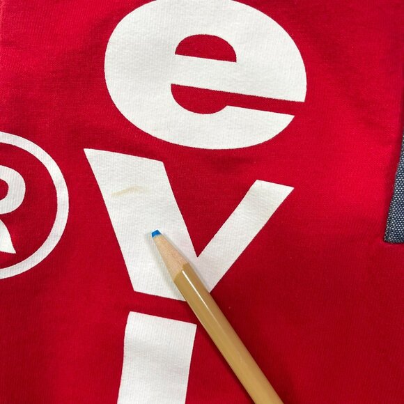 Levi’s Baby Logo Denim Neckline Henley Romper 12m One Piece Casual - Picture 6 of 7